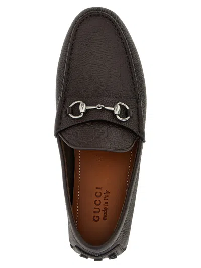 Gucci Morsetto Loafers Brown In Brown