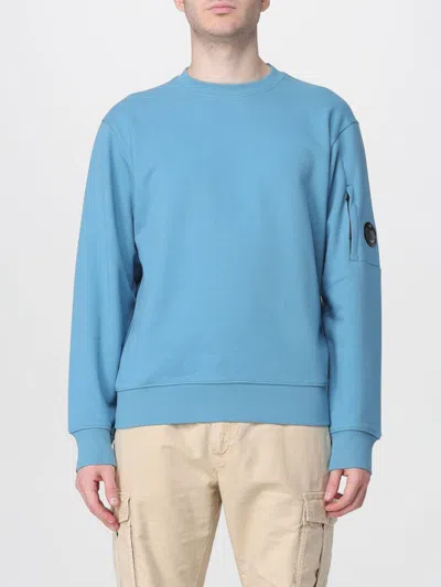 C.p. Company Sweatshirt C. P. Company Men Color Blue In Blue