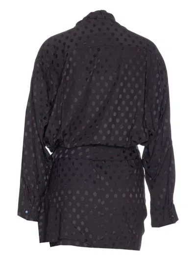 Isabel Marant D-ring Detail Wrap Dress With Knotted Belt In Purple