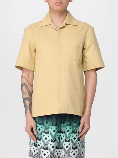 Casablanca Shirt  Men Color Beige In Yellow