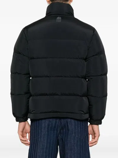 Maison Kitsuné Quilted Lightweight Puffer Jacket Clothing In Black