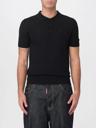 Dsquared2 Polo Shirt  Men Color Black In Black