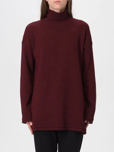 Maliparmi Sweater In Burgundy