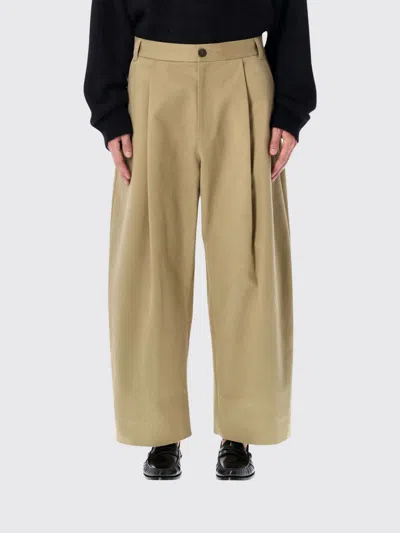 Studio Nicholson Pleat-detail Trousers In Nude