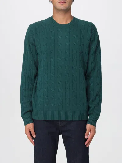 Mc2 Saint Barth Braid Regent Sweat In Green