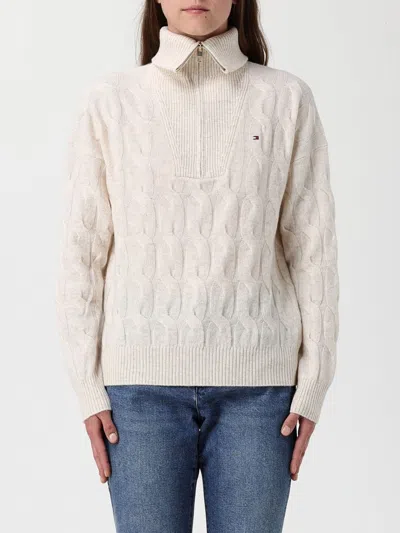 Tommy Hilfiger Sweatshirt  Woman Color Beige In Neutral