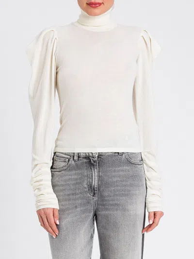 Twinset Actitude Top  Woman Color White In White