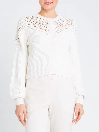 Twinset Sweater  Woman Color Yellow Cream In White