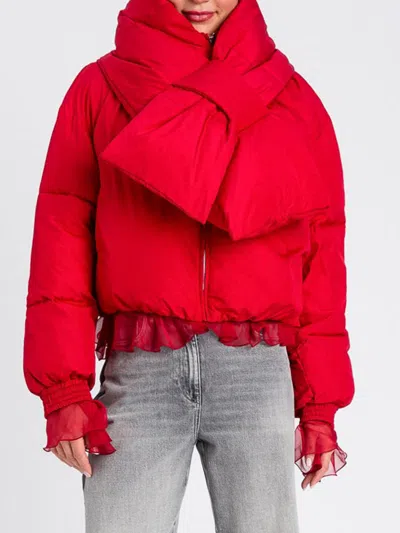 Twinset Actitude Jacket  Woman Color Cherry In Red