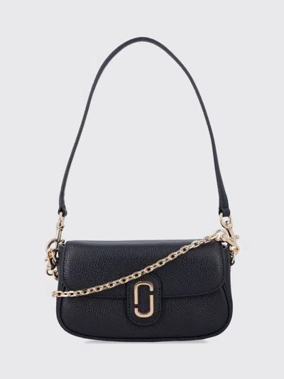 Marc Jacobs Clover Design Shoulder Bag With Chain Strap In Black