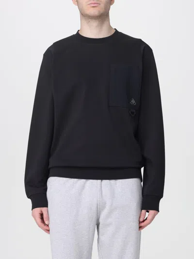 Moose Knuckles Sweater  Men Color Black In Black