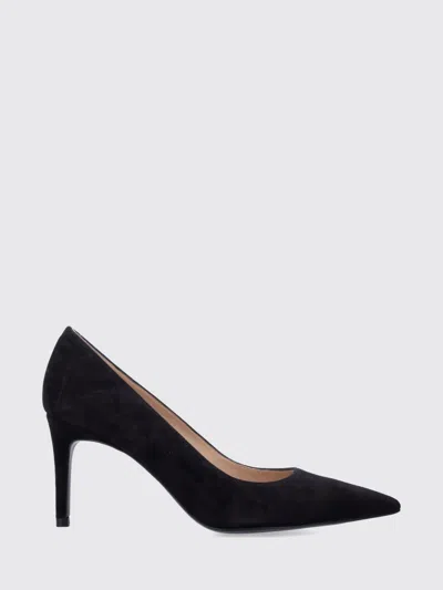 Stuart Weitzman Stuart Power 75 Pointed-toe Pumps  In Black