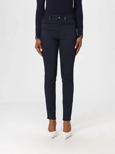 Liu •jo Pants Liu Jo Woman Color Blue In Blue