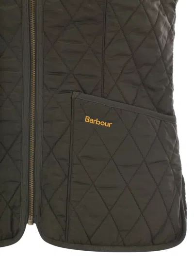 Barbour Betty Lined Waistcoat In Green