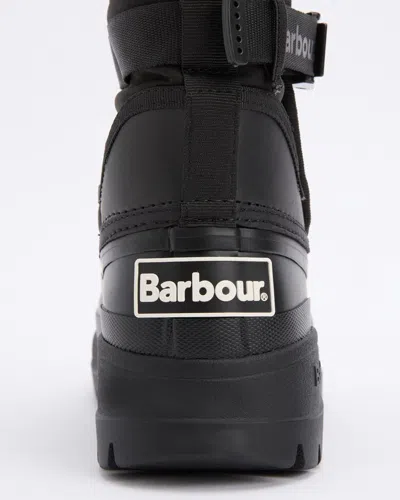 Barbour Braybourn Duck Boot Welly Shoes In Black