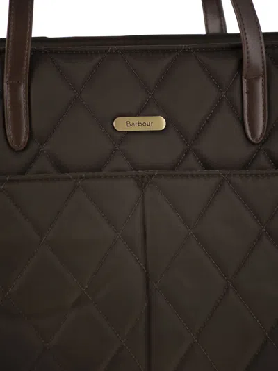 Barbour Quilted Shopping Bag
