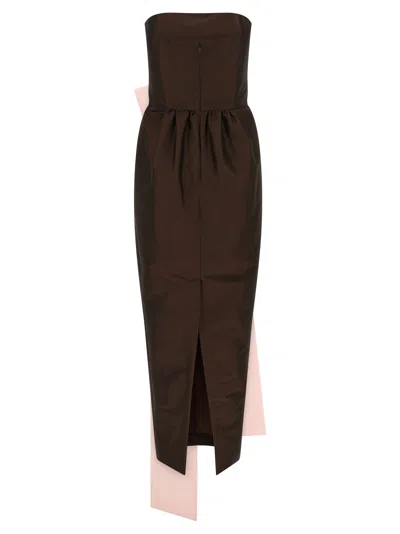 Bernadette 'lina' Dress In Brown