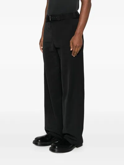 Berner Kuhl Belted Trousers In Black