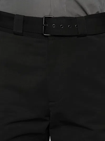 Berner Kuhl Belted Trousers In Black