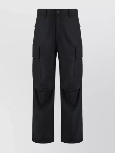 Darkpark Utility Cargo Trousers In Wool In Multi