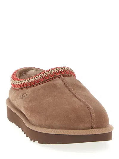 Ugg Low Slippers With Sheepskin Lining In Blue
