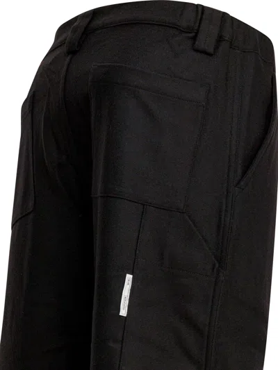 Gr10k Straight Leg Trousers With Front And Back Pockets In Black