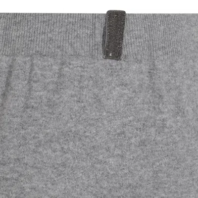 Fabiana Filippi Trousers Blacks And Greys In Gray