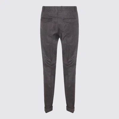 Pt Torino Relaxed Trousers With Cuffed Hem And Pleats In Gray