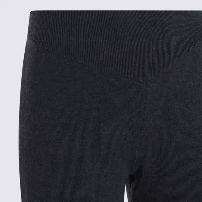 Aya Muse Dark Grey Wool Pants In Black