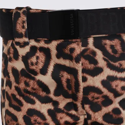 Goldbergh Beige Minou Pants In Animal Print