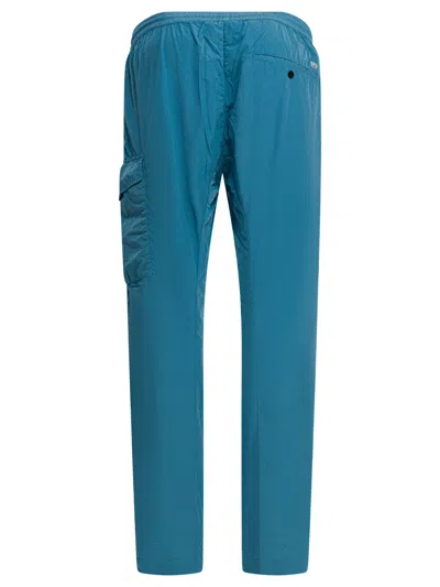 C.p. Company C.p.company Light Blue Polyamide Trousers In Multi