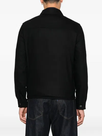 Marco Pescarolo Urus Shirt Jacket In Black