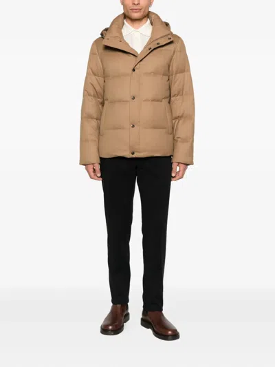 Montecore Virgin-wool Jacket In Brown