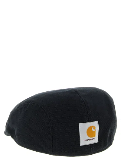Carhartt Webster Logo-patch Baker Boy Hat In Animal Print