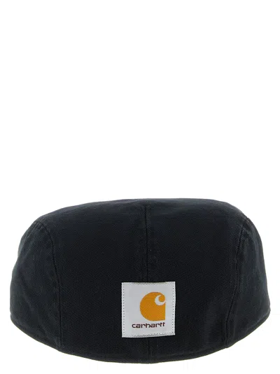 Carhartt Webster Logo-patch Baker Boy Hat In Animal Print