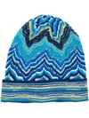 MISSONI knitted beanie hat,干洗