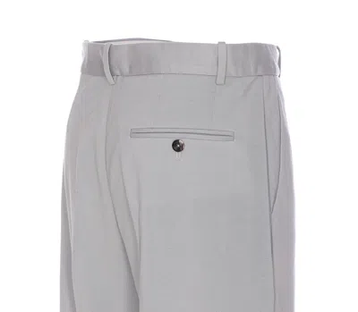 Circolo 1901 Regular Fit Trousers Button Detail In Gray