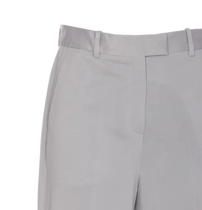 Circolo 1901 Regular Fit Trousers Button Detail In Gray