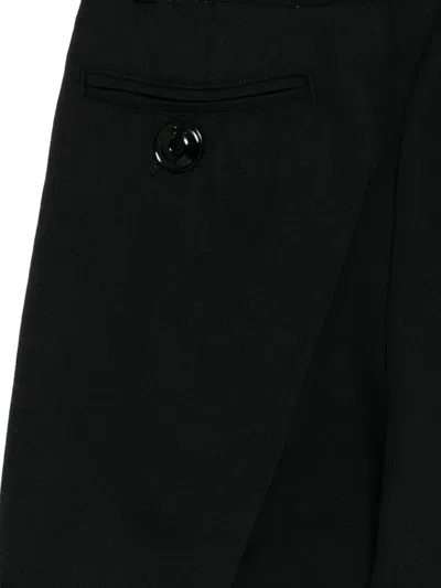 Undercover Wool Trousers In Black