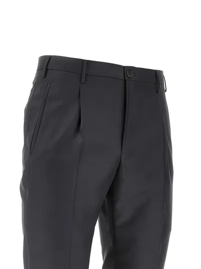 Incotex Pleated-detail Trousers In Gray