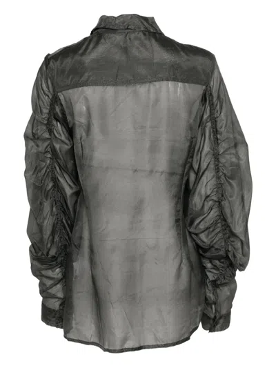 Rundholz Long-sleeved Shirt In Animal Print