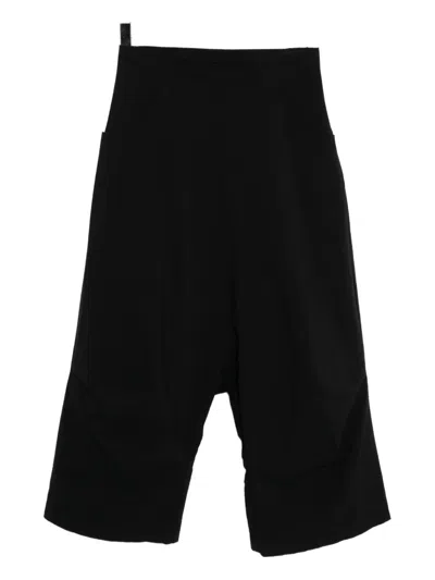 Rundholz Drop-crotch Trousers In Black