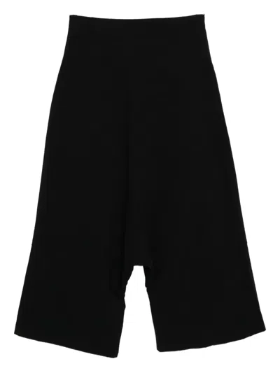 Rundholz Drop-crotch Trousers In Black