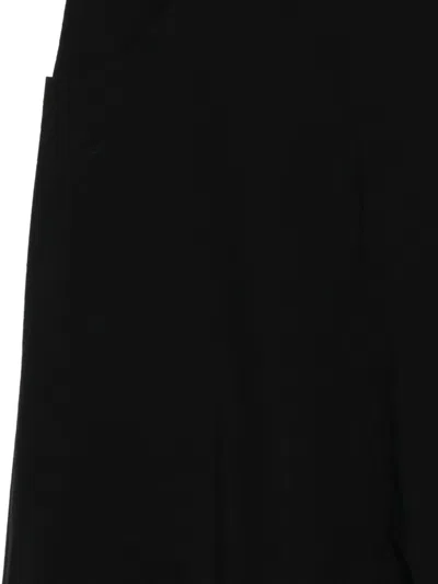 Rundholz Drop-crotch Trousers In Black
