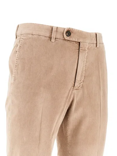 Incotex Corduroy Trousers In Brown