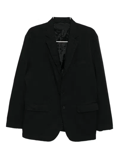 Comme Des Garçons Homme Deux Single-breasted Blazer In Black