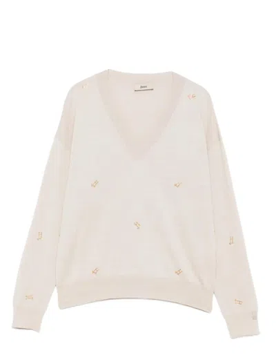 Herno Sweaters In Neutral