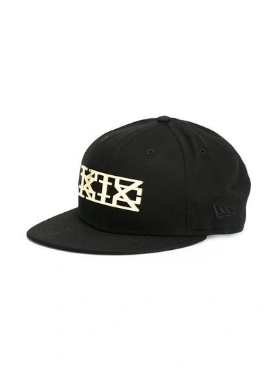 Shop Ktz Logo Plaque Cap In Black