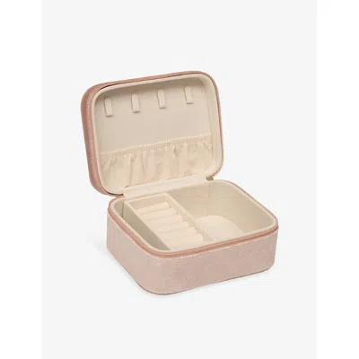 Mimi & Lula Unicorn Velvet Jewellery Box Pink Multi In Neutral