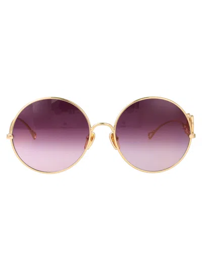 Chloé Chloe Round Sunglasses Ch0329 S 003 In Multi